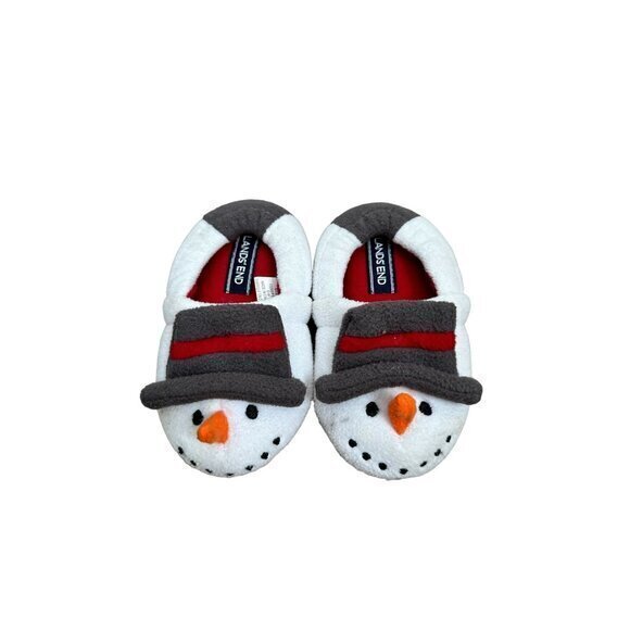 Lands' End Other - Lands End Toddler Snowman Slippers Size 8